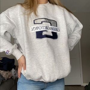 cozy college sweater